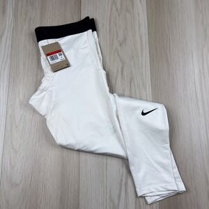 Nike Pro Warm Tights Mens Size Large Inseam 30" White NWI